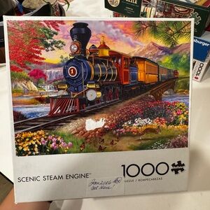 Buffalo Vibrant Steam Engine Puzzle